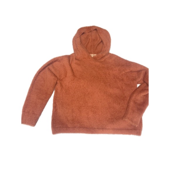 Philosophy Republic Clothing Fuzzy Knit Hoodie Sweater Women's Large - Picture 1 of 4